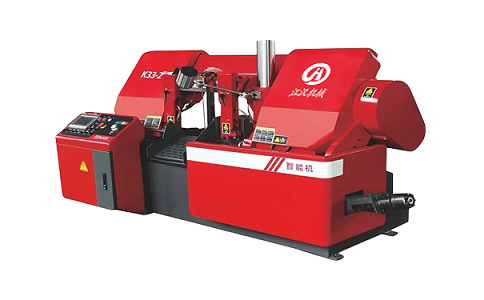 富川卧式带锯床切削金属时出现打齿的原因是什么？